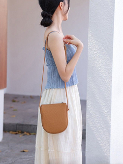 сумка женская натуральная кожа через плечо кросс боди маленькая