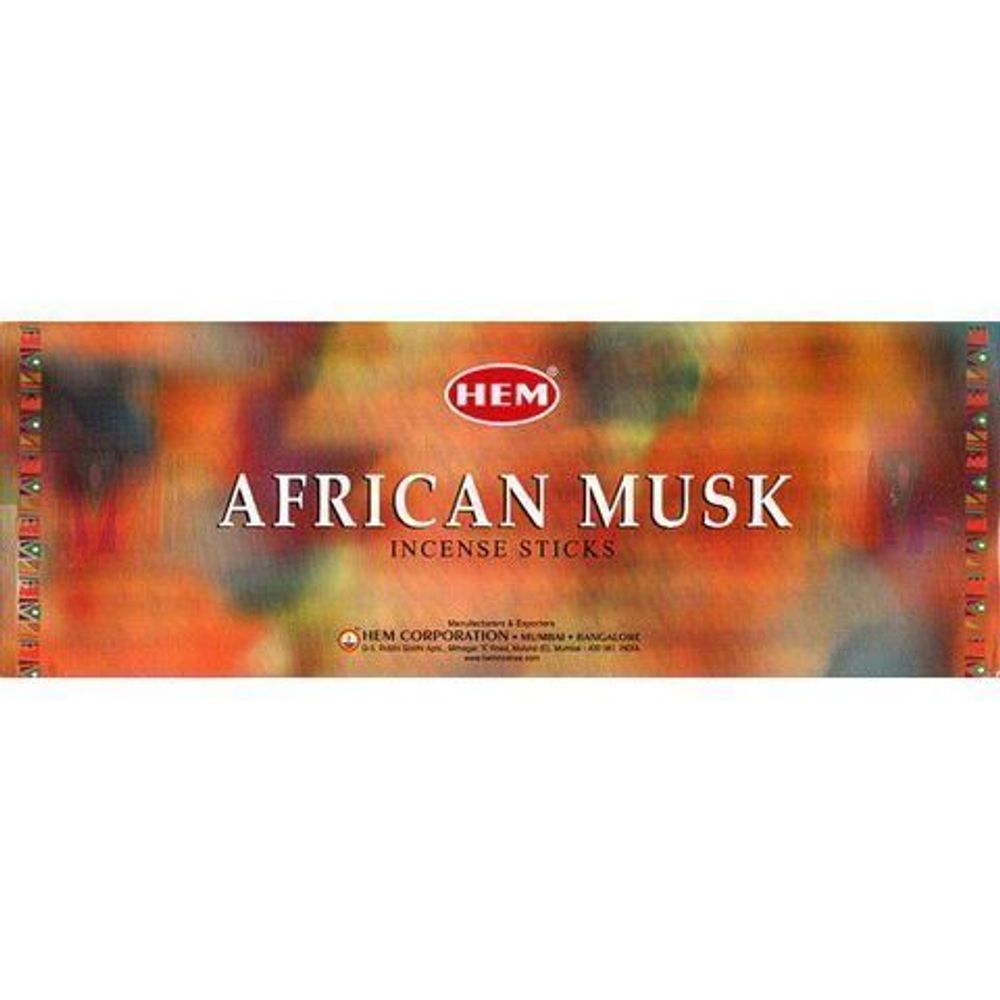 HEM African Musk шестигранник Благовоние Африканский муск