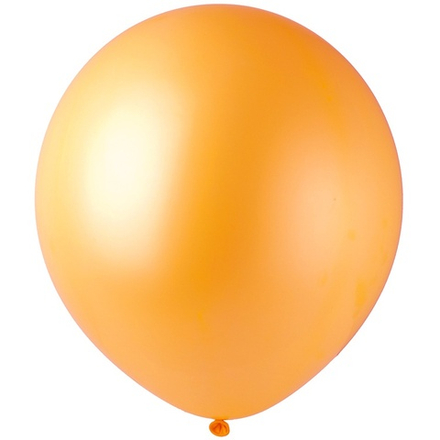 Латексный шар «Оранжевый», пастель-экстра, 60 см