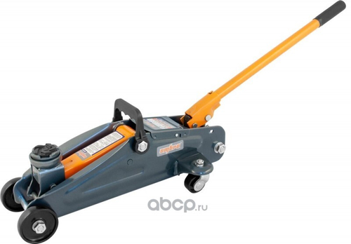 Домкрат подкатной 2 т. (135-330 мм) в кейсе (OMBRA)