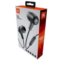 Наушники JBL E15 Black, внутриканальные