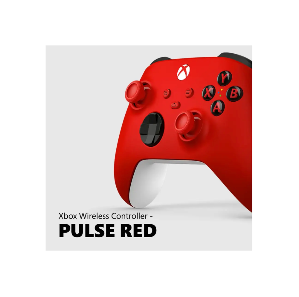 Беспроводной геймпад Xbox (Pulsing Red) для Xbox Series X/S, One, Windows, Cloud. Оригинал.