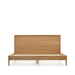Lenon Кровать из шпона дуба для матраса 160 x 200 см