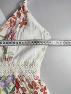 Платье хлопковое с цветами 40 размер