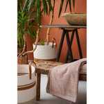 Корзина для хранения moen D35х40 см, бежевая/горчичная