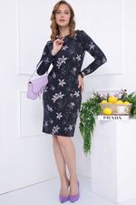 ПЛАТЬЕ БАЙЯ (ДАРК БЛУ) Bellovera (Акция)