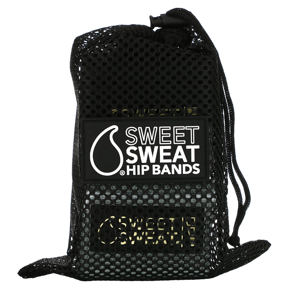 Sports Research, Sweet Sweat®, набедренные повязки, серые, 3 шт.