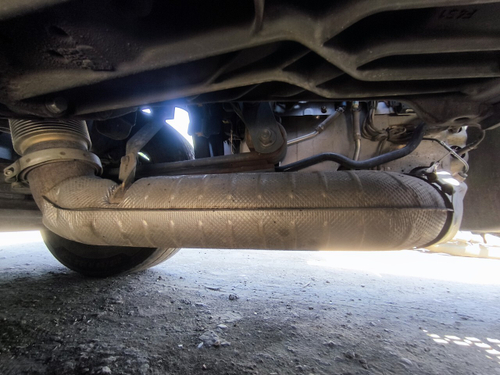 Труба глушителя приемная 2018г.