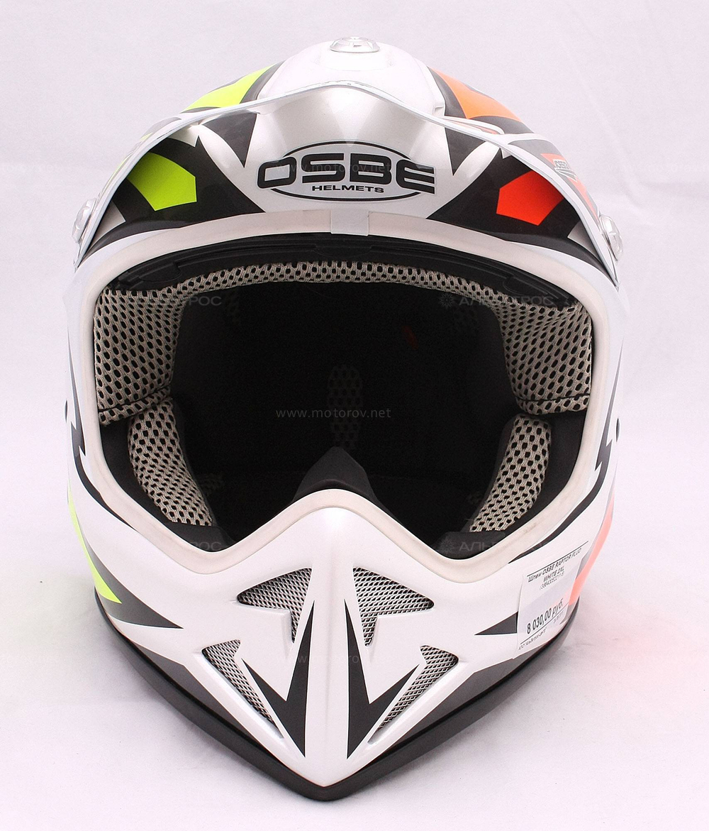 Мотошлем Osbe Raptor Fluo