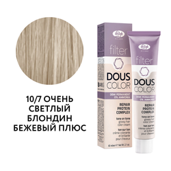 Полуперманентный безаммиачный крем-краситель тон-в-тон "Filter Dous Сolor" (60мл)