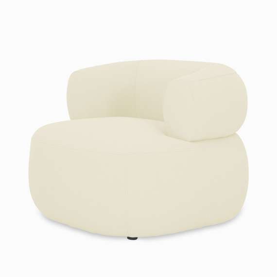 Кресло Plush Cloud серое