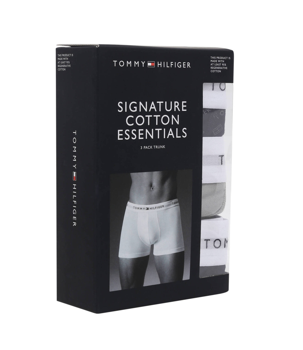 Трусики-боксеры 3шт. Tommy Hilfiger - темно-синий(UM0UM02768)