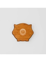 Деревянная менажница "Каширский Кот" из кедра