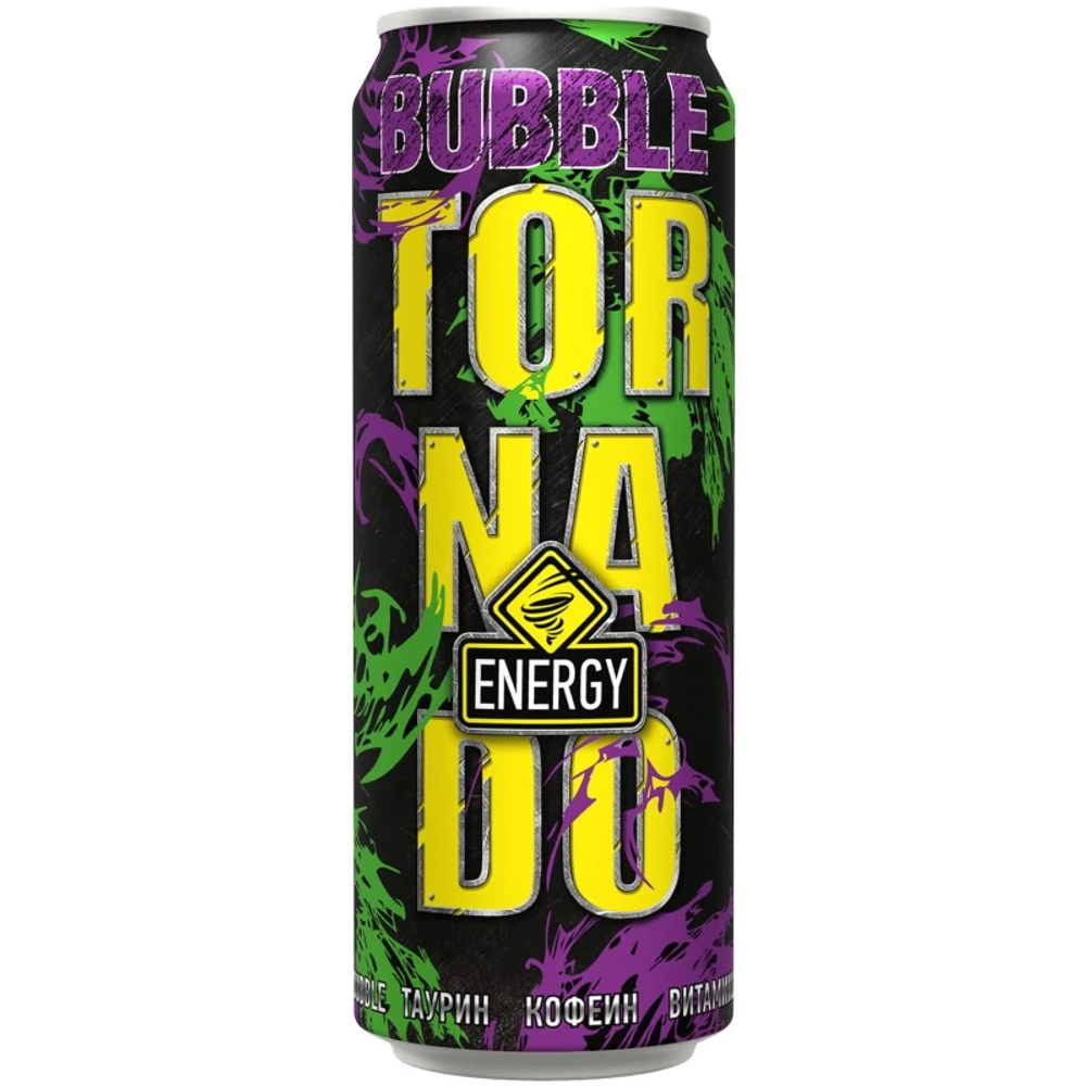 Напиток энергетический Tornado Bubble, 450 мл