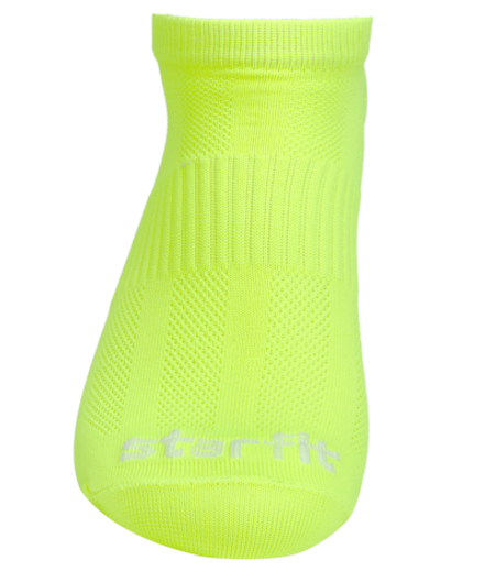 Носки низкие SW-210, неоновый желтый, 2 пары