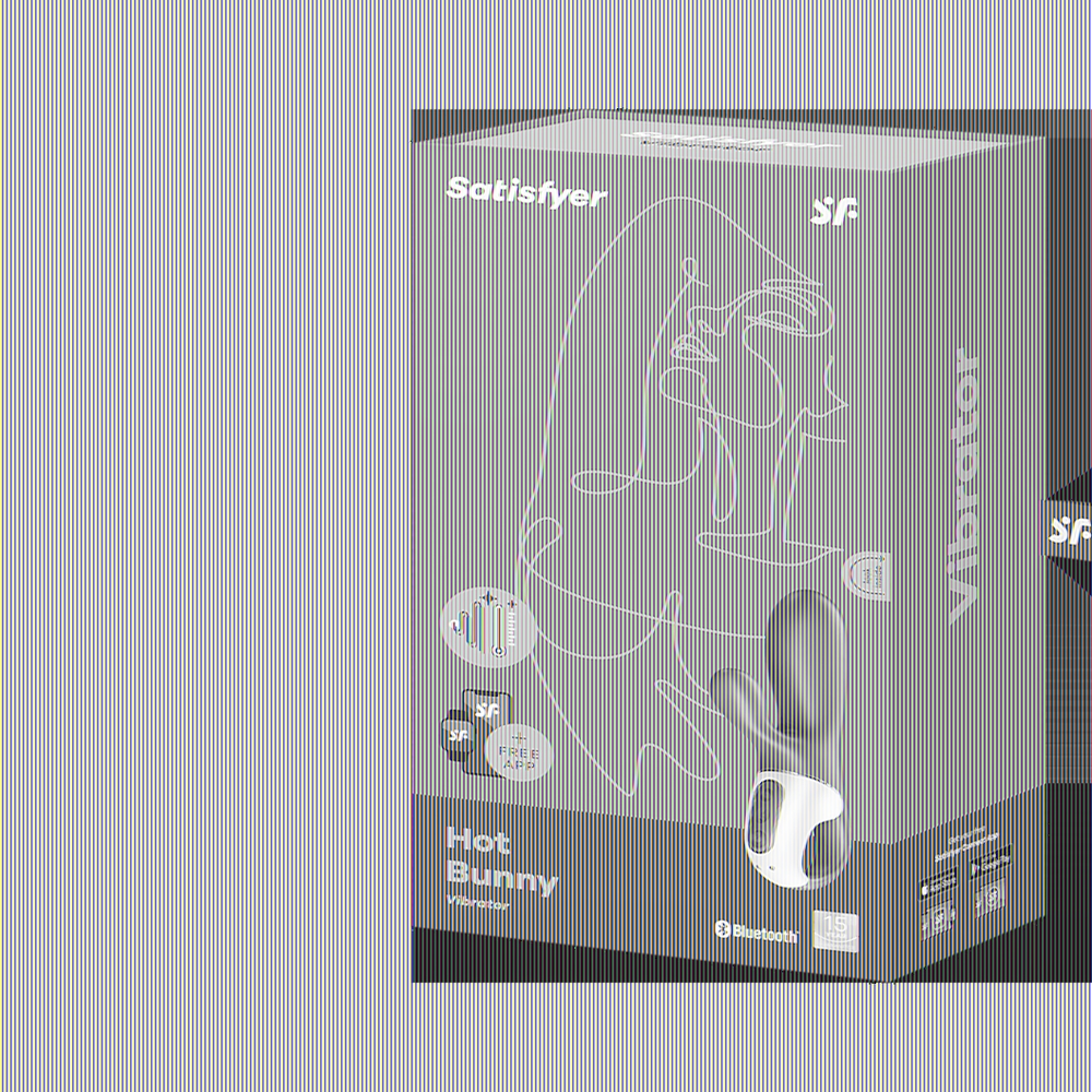 Вибратор с Функцией Нагрева Satisfyer Hot Bunny 001678SA