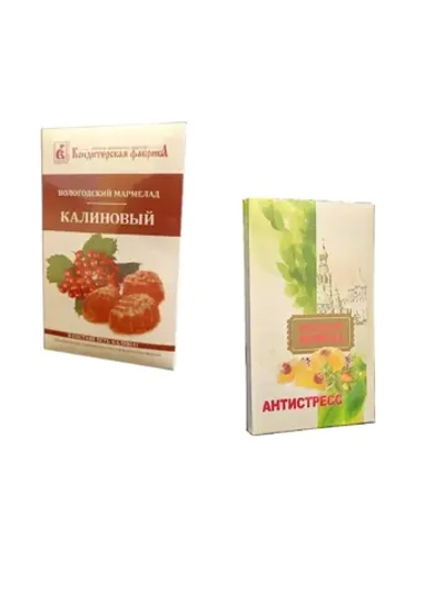 Мармеладный набор Калиновый + Антистресс - 2 шт
