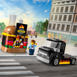 Конструктор LEGO City 60404 Бургерный грузовик — фото 16