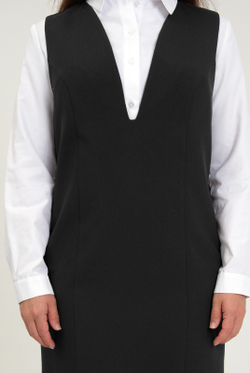 Сарафан женский 4665А, черный #513Ч084665А