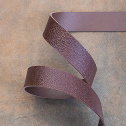 Ременная заготовка Grain Dark Cognac (2,8+ мм), цв. Коричневый