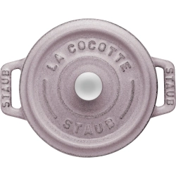 STAUB Чугунная кастрюля Mini Cocotte 10 см 250 мл цветущая вишня