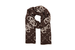 Двухсторонний шаль VIKKY 80X180 Guess - коричневый(AW9919 POL03)