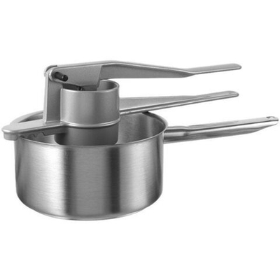 Пресс для картофеля;алюм.литой;D=85,H=90,L=410,B=100мм;металлич. (Цвет: серебристый)