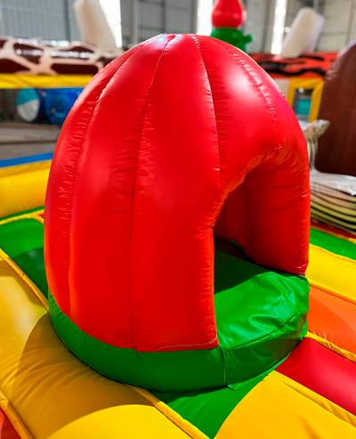 Коммерческий надувной батут «Мега Сафари», 9*9*6 м