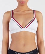 Топ бикини TH GLOBAL STRIPE-S Tommy Hilfiger - белый(UW0UW04101)