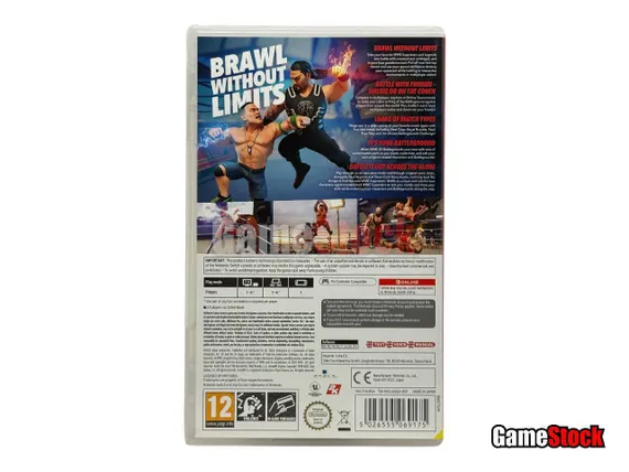 WWE 2K Battlegrounds (Nintendo Switch, Английская версия, Б/У)