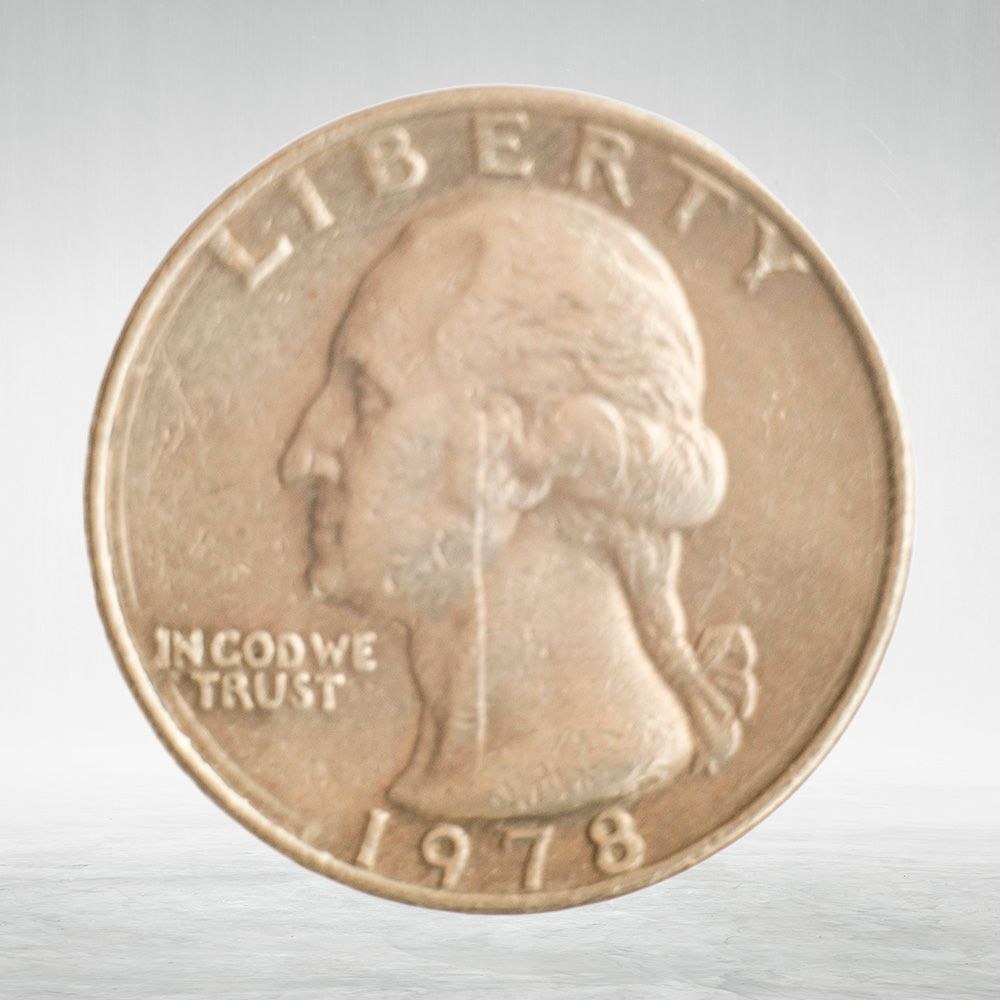 USA, ¼ Dollar, 1978 - Washington Quarter, XF