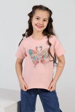 Фуфайка для девочки Ассорти-1 Виотекс ПЕРСИК. БАБОЧКА