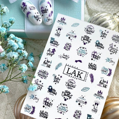 LAK слайдер-дизайн Foil #F036