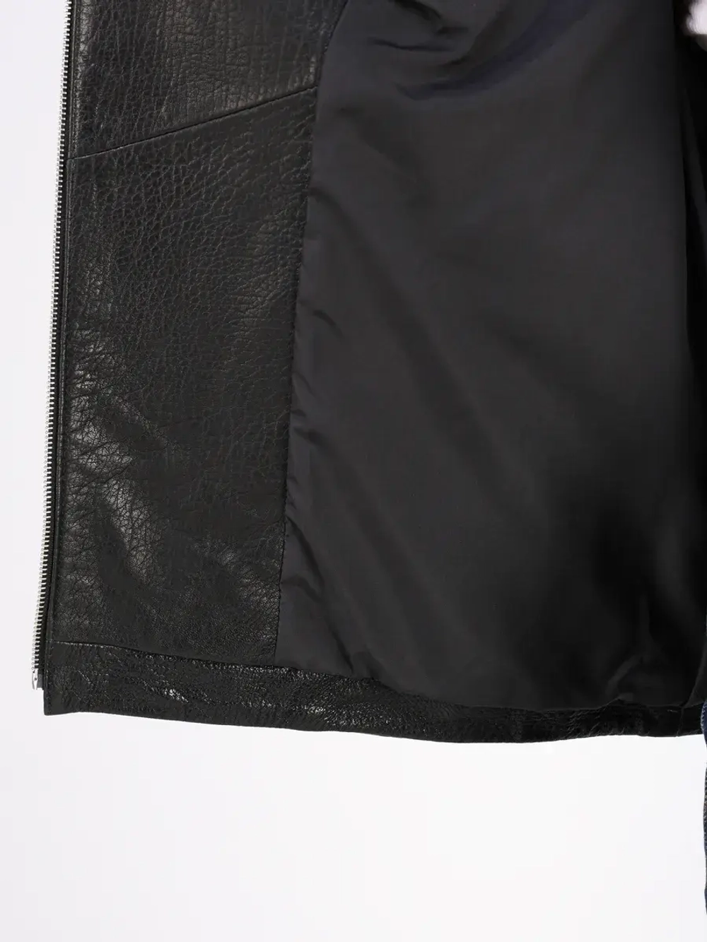 Кожаная куртка демисезонная косуха