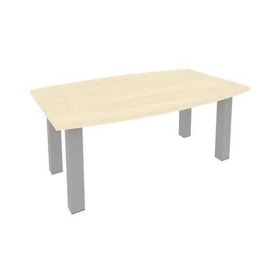 First Стол переговорный KPRG-2 Клен/Металл Серый 1800*1100*750
