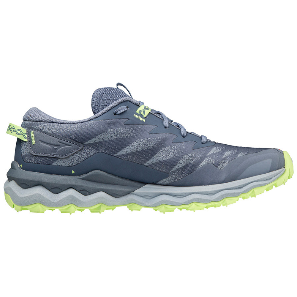 Кроссовки беговые жен. MIZUNO Wave Daichi 7 J1GK227121, р.UK6 (рос.38,5), иск. кожа, текстиль, серый