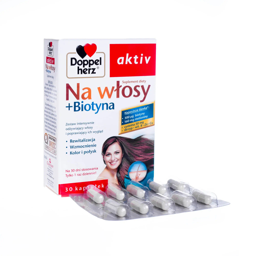 Doppelherz Aktiv Na włosy + Biotin