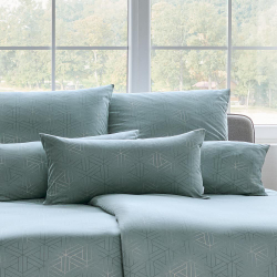 Постельное белье 1.5 спальное Estella Pippa mint мятно-зеленое