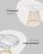 Стол обеденный Ливерпуль 110*110 белый мрамор