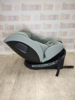 Автокресло детское Indigo E-Tron ISOFIX I-SIZE группа 0/1/2/3 (0-36) зеленый