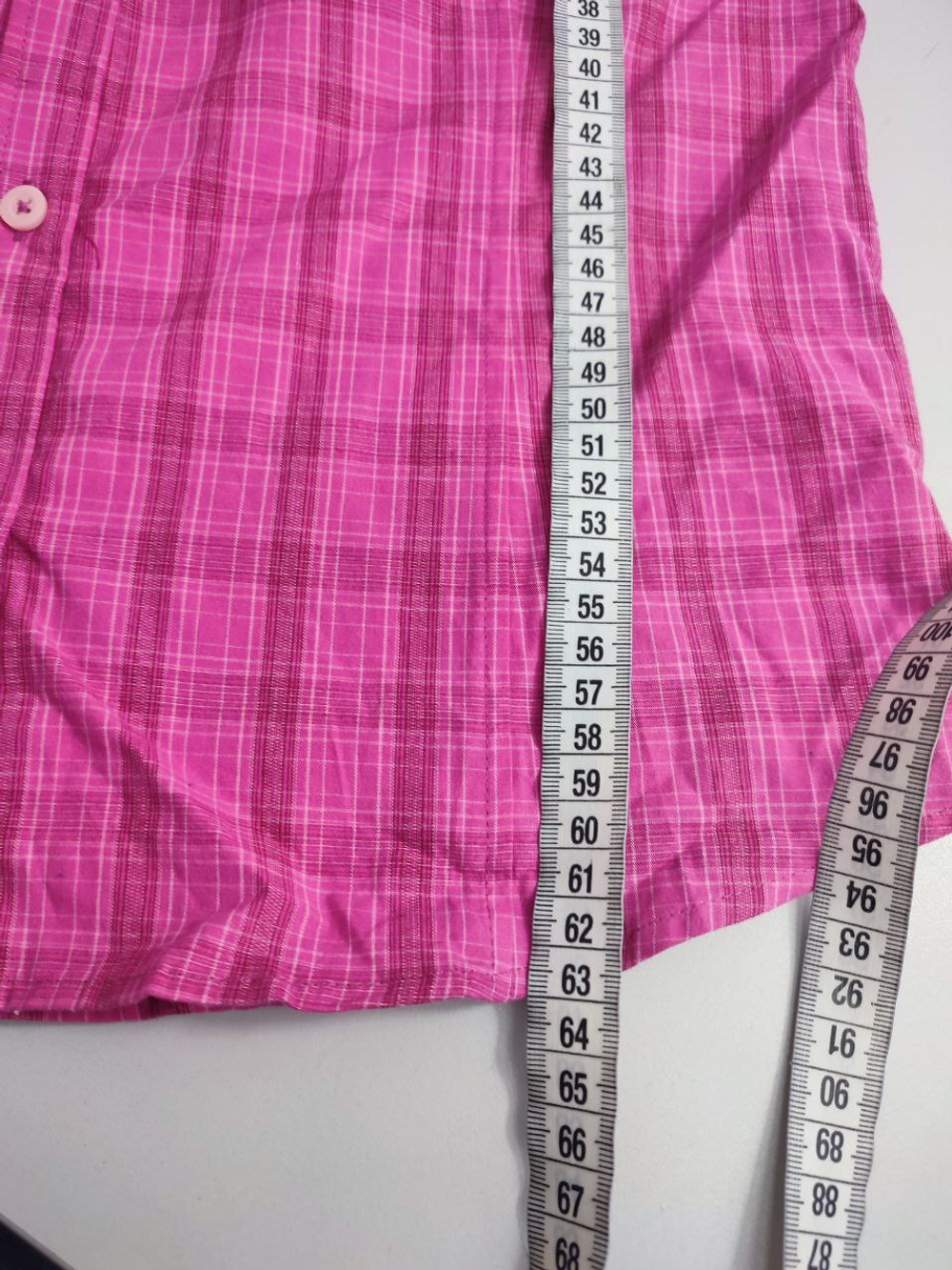 Рубашка Crane в клетку 44-46 размер, новая