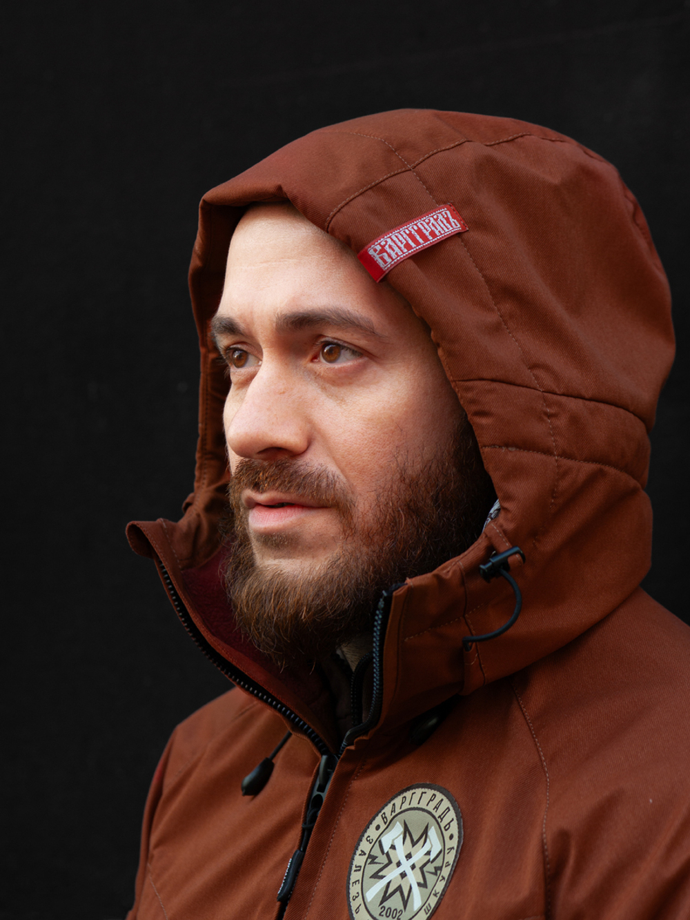 Куртка демисезонная Варгградъ на флисе мужская терракот