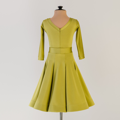 Standart 4-01-12-C | Рейтинговое платье годе для спортивных бальных танцев | Vasileva Dance