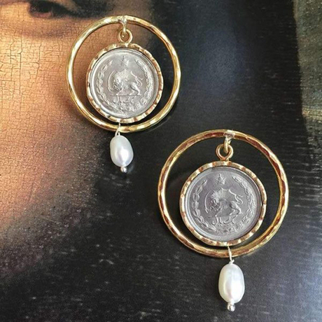 Серебряные серьги Arte Moteorban 20220540 Иран