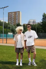 Поло Ruff Global Wildlife Badger белое