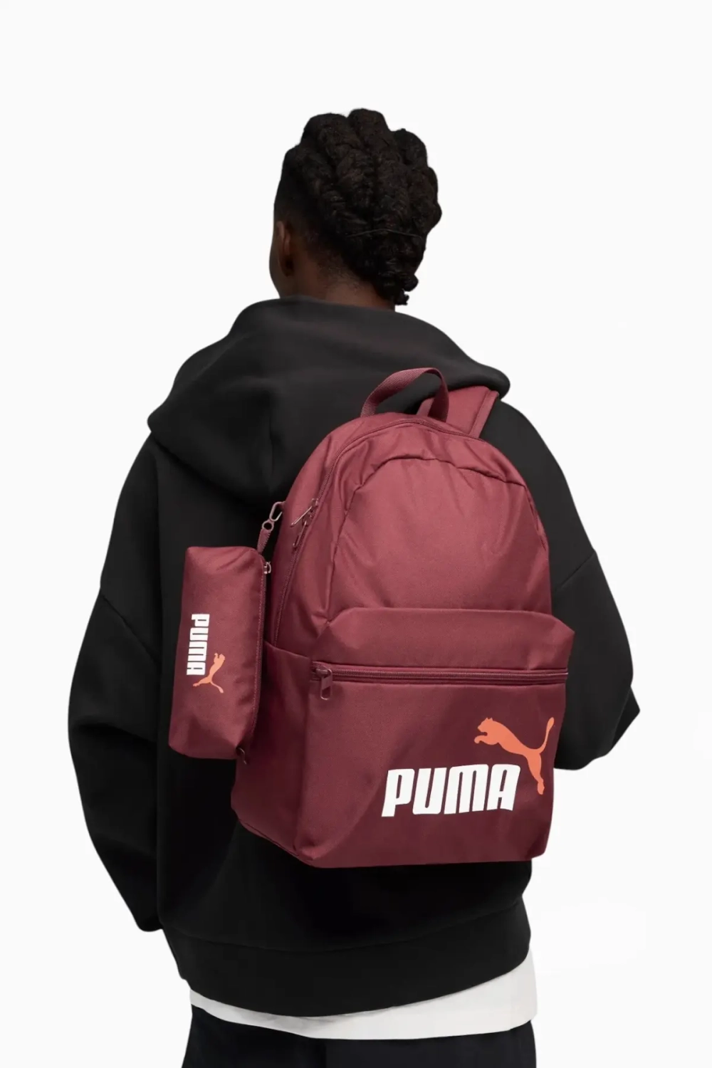 Plecak Puma Phase Set - бордовый
