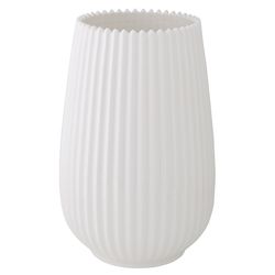 Ваза белого цвета из коллекции Edge, 20 см