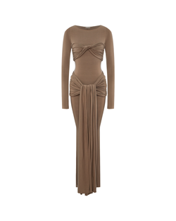 Hanna dress taupe