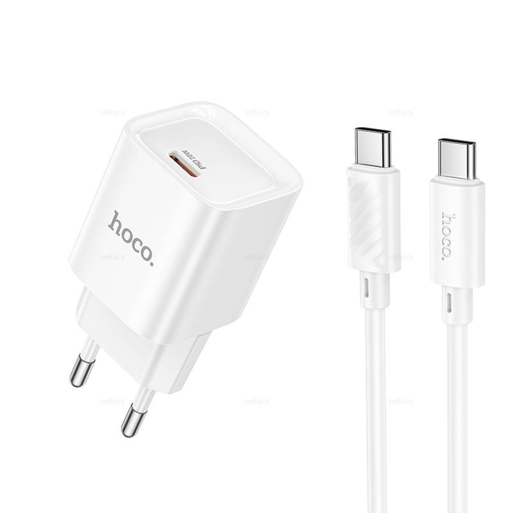Зарядное устройство для Type-C Hoco C146A PD20W (white)
