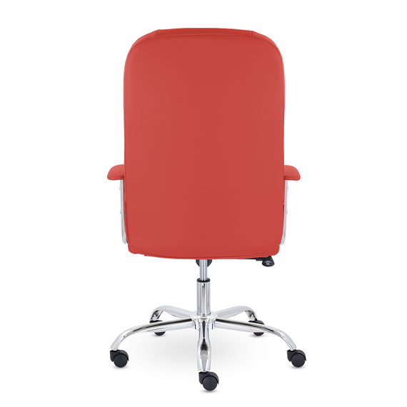 Кресло СН-277 Бостон В Айс хром S-0421 (красный)